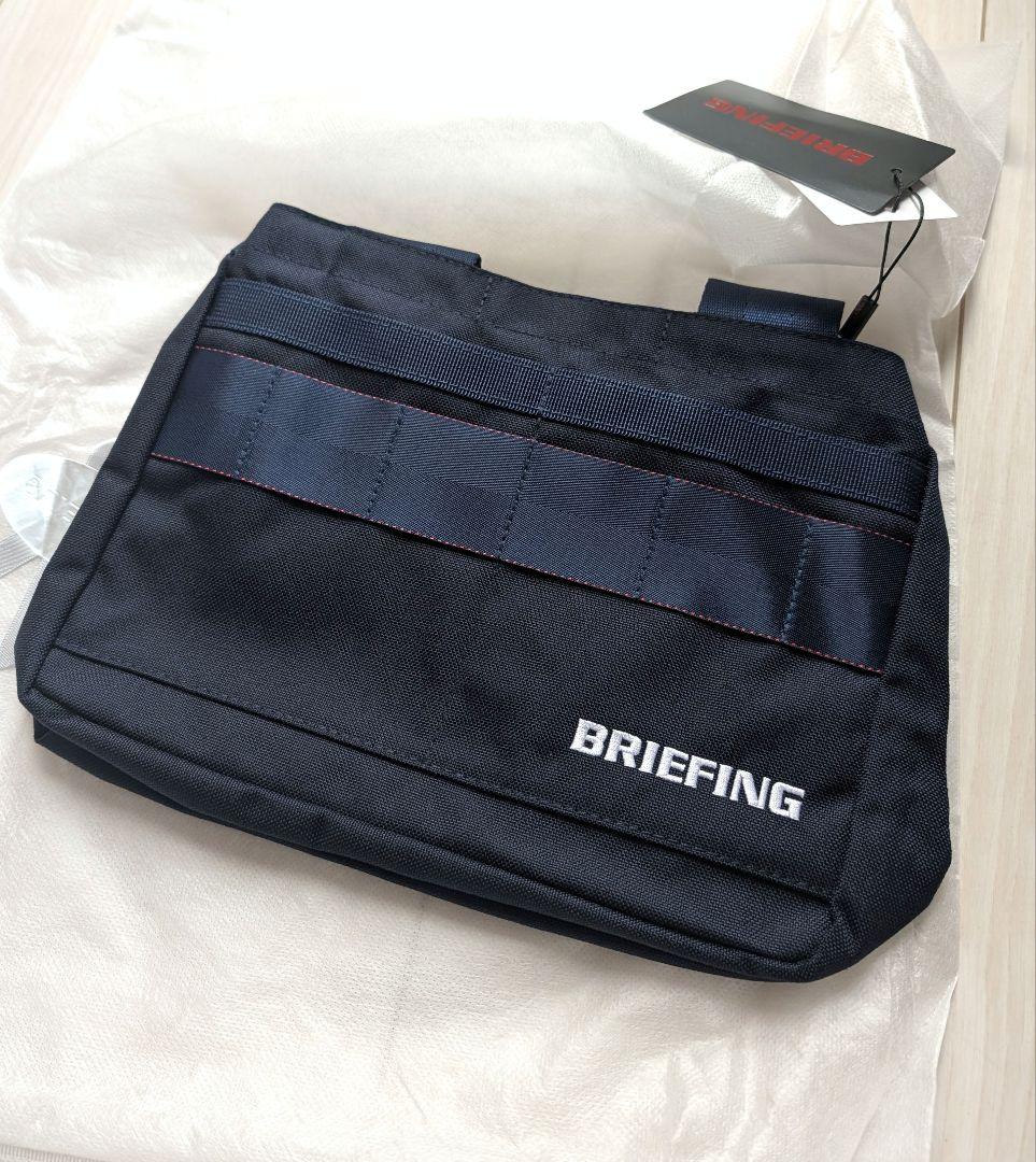 新品未使用★BRIEFING カートバッグ　トート　ネイビー　ブリーフィング BRIEFING GOLF（ブリーフィングゴルフ） ブリーフィング ゴルフ トート