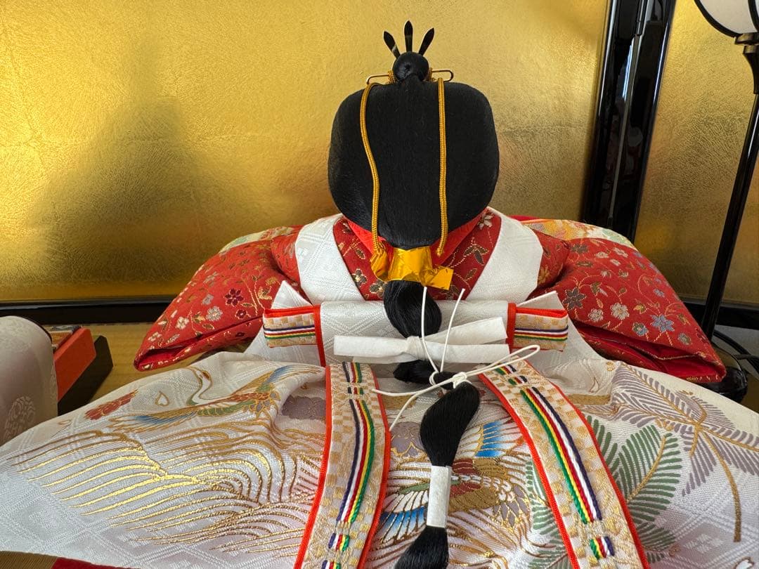 美品 雛人形 伝統的 衣裳着 親王飾り 高島屋特選 玉翠作 - メルカリ