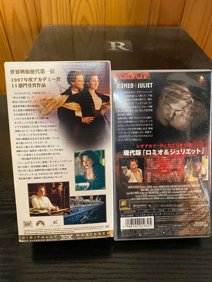 レオナルドディカプリオ写真集LEO VHSセットタイタニックロミオ