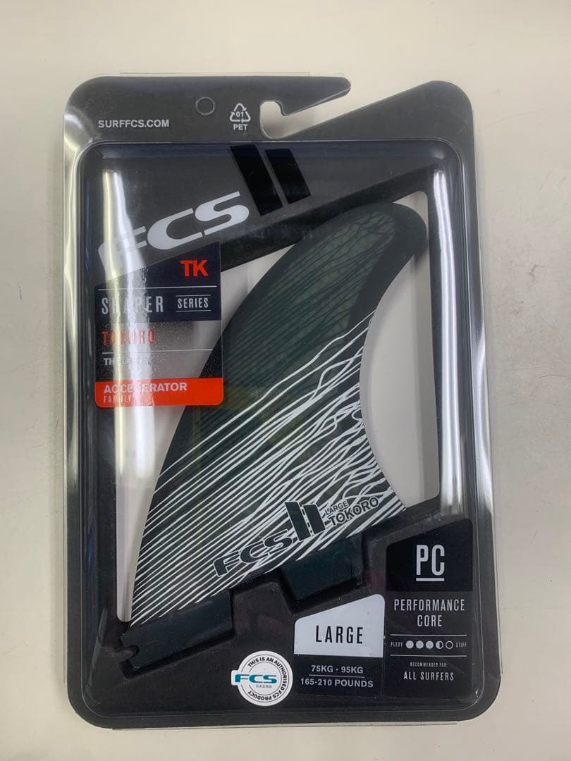 FCS2 エフシーエス 2 トコロ トライ 3枚 フィン Lサイズ FCS FCS2 FIN エフシーエス2 フィン MF GLASS FIBER FUSION TRI トライ