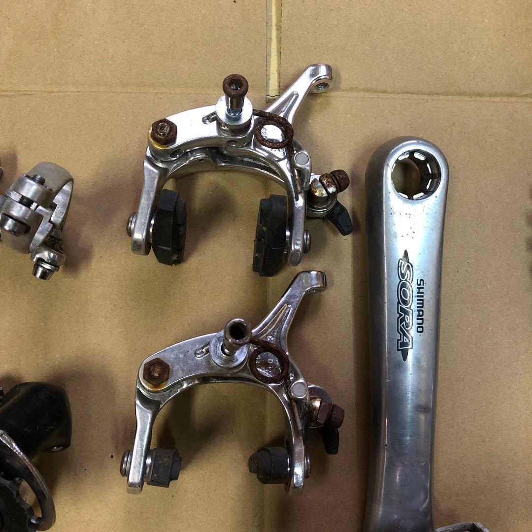SHIMANO SORA コンポーネントセット - メルカリ