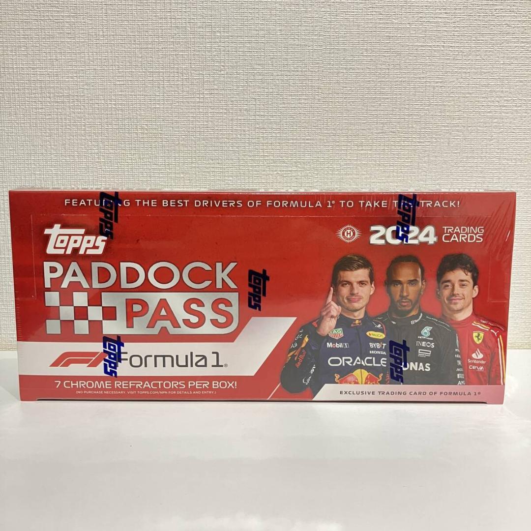 未開封ボックス 2024 TOPPS F1 PADDOCK PASS HOBBY 2024 Topps Paddock Pass F1 Formula 1 Racing Factory Hobby Box for