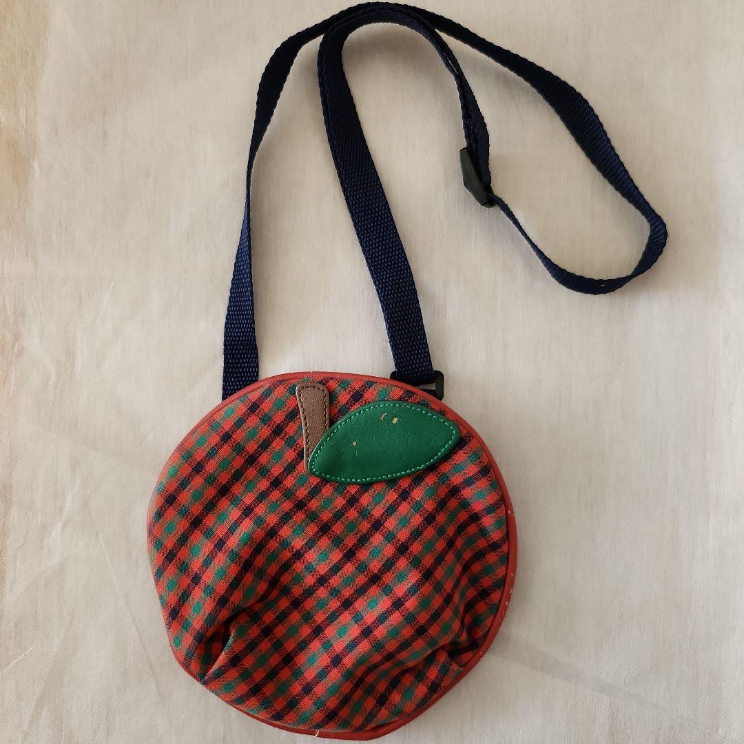 familiar ファミリア りんごポシェット ショルダー バッグ かばん