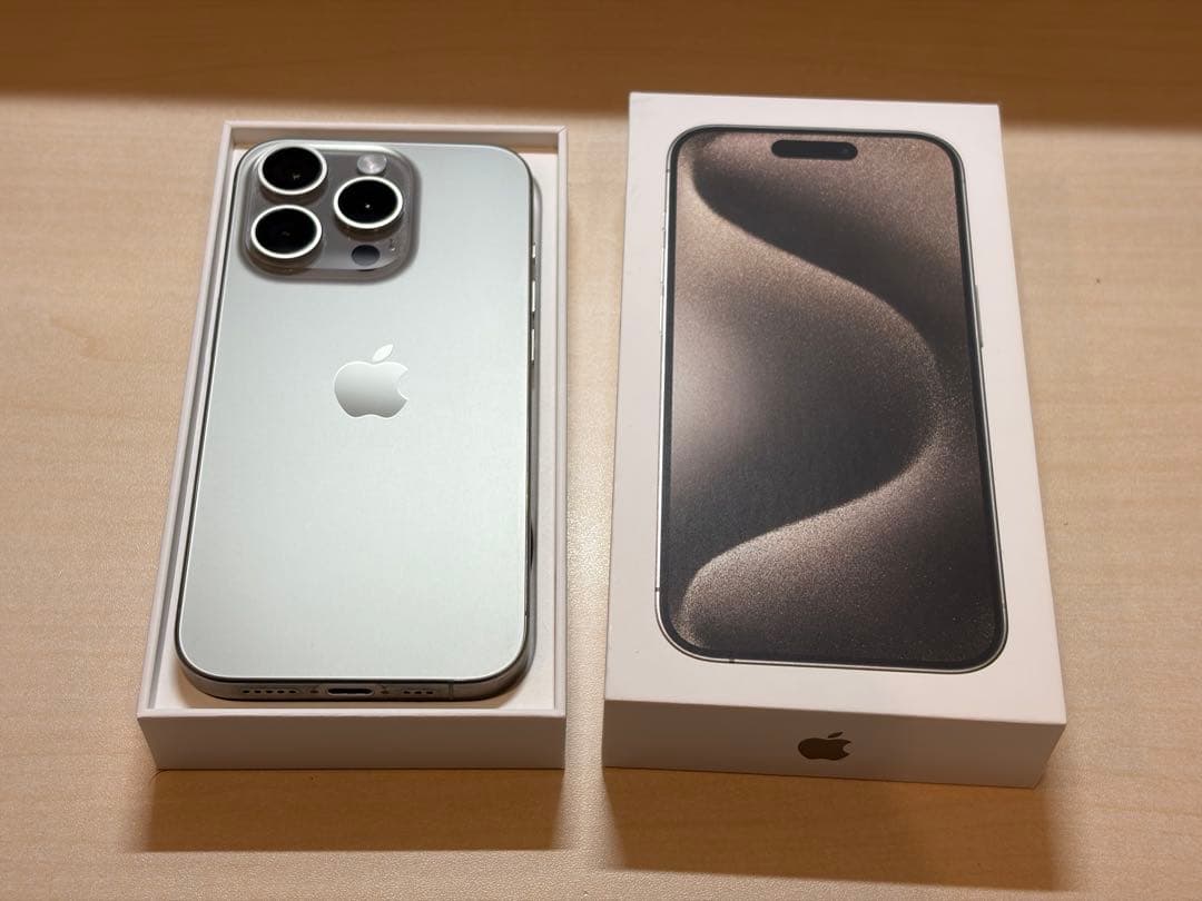 iPhone 15 Pro 512GB ナチュラルチタニウム MTUK3J/A - メルカリ