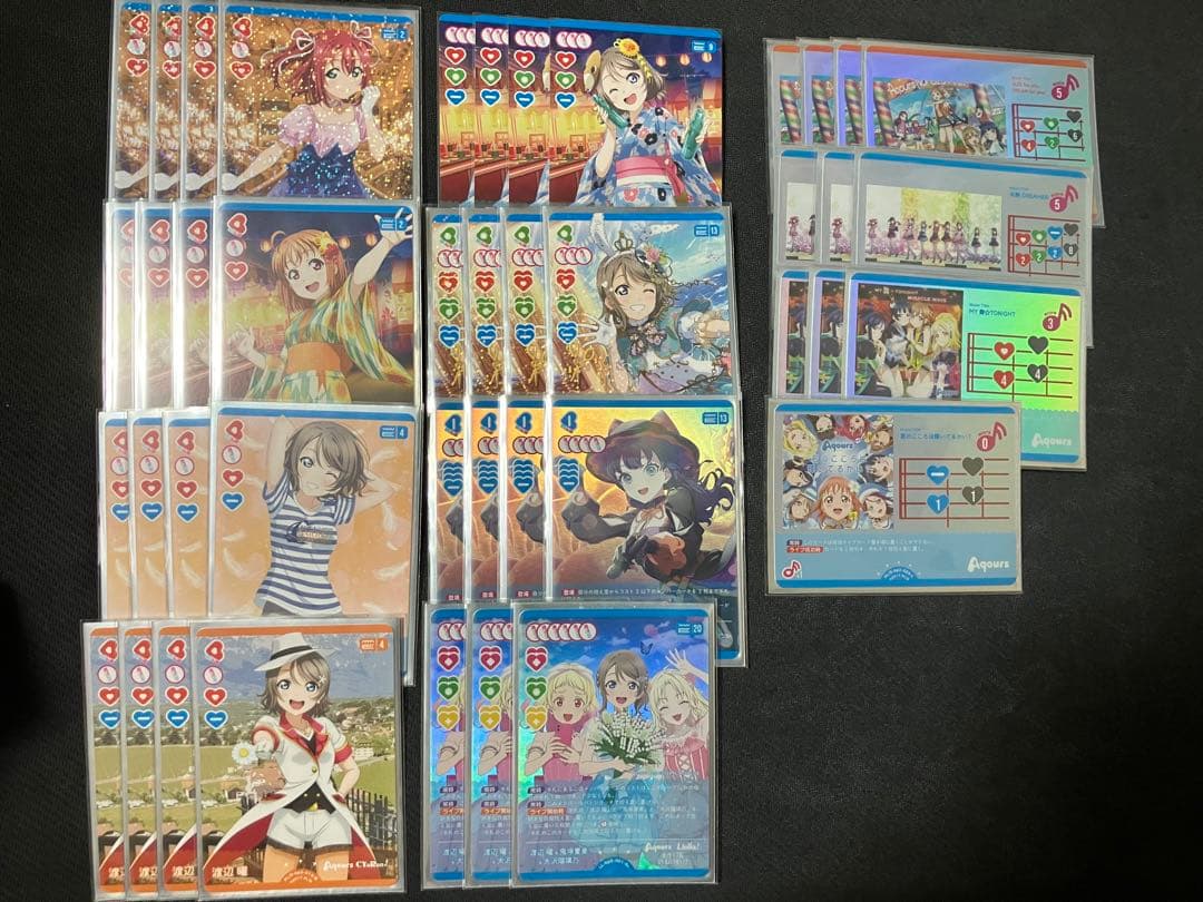 ラブライブカードゲーム　ラブカ　三神Aqours デッキパーツ　セット w*8様 ラブカ Aqours 三神 デッキ - メルカリ