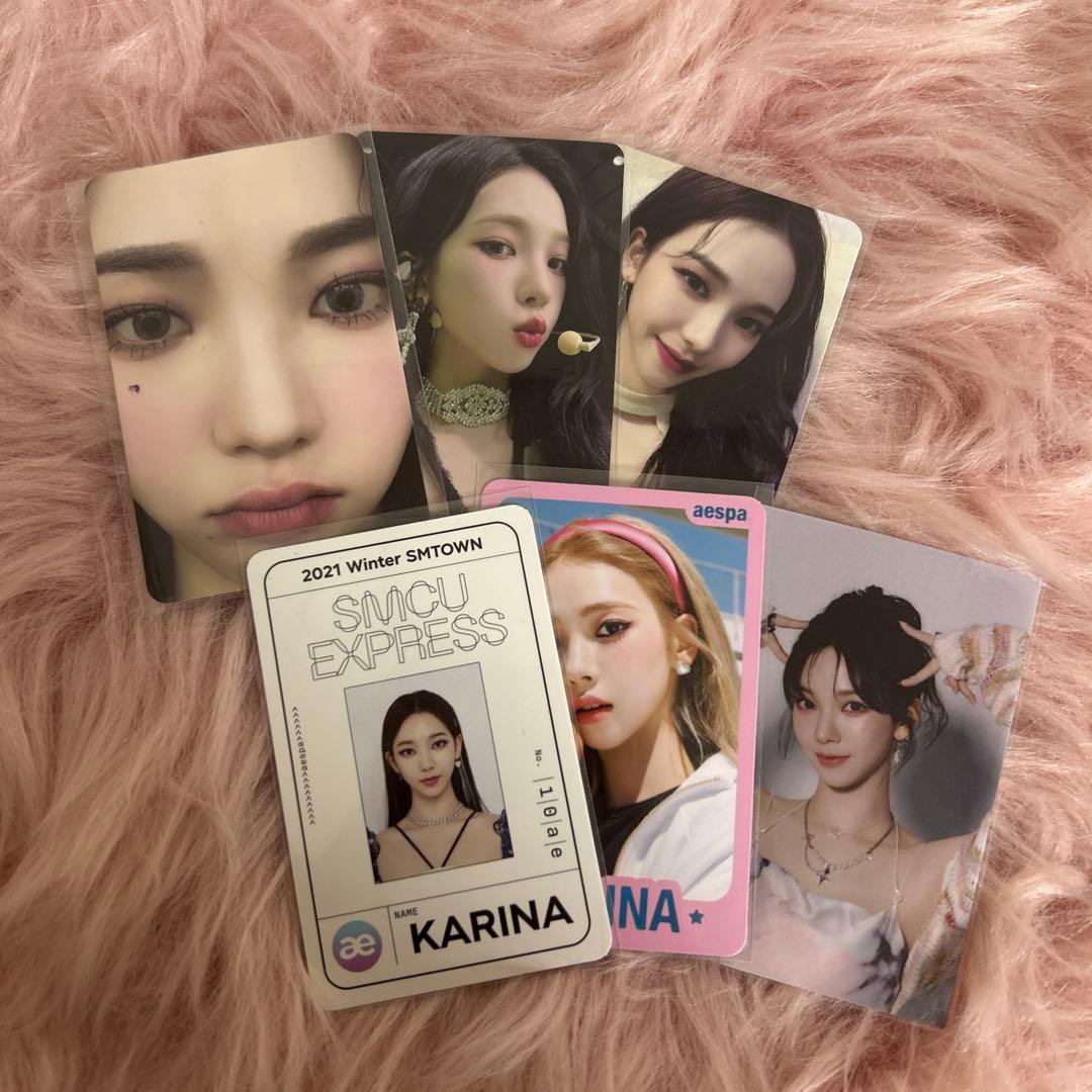 aespa カリナ トレカ - メルカリ