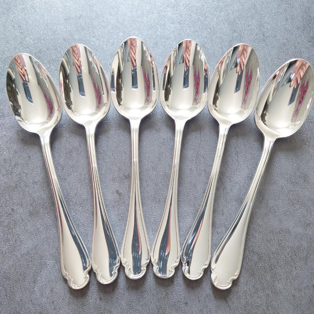 希少 美品 クリストフル ポンパドール ケーキフォーク コーヒー