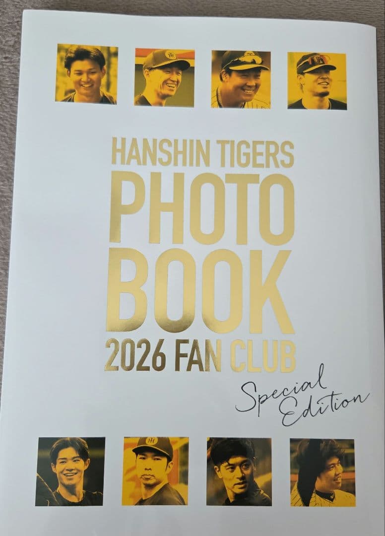 阪神タイガース 2026年ファンクラブフォトブック - メルカリ