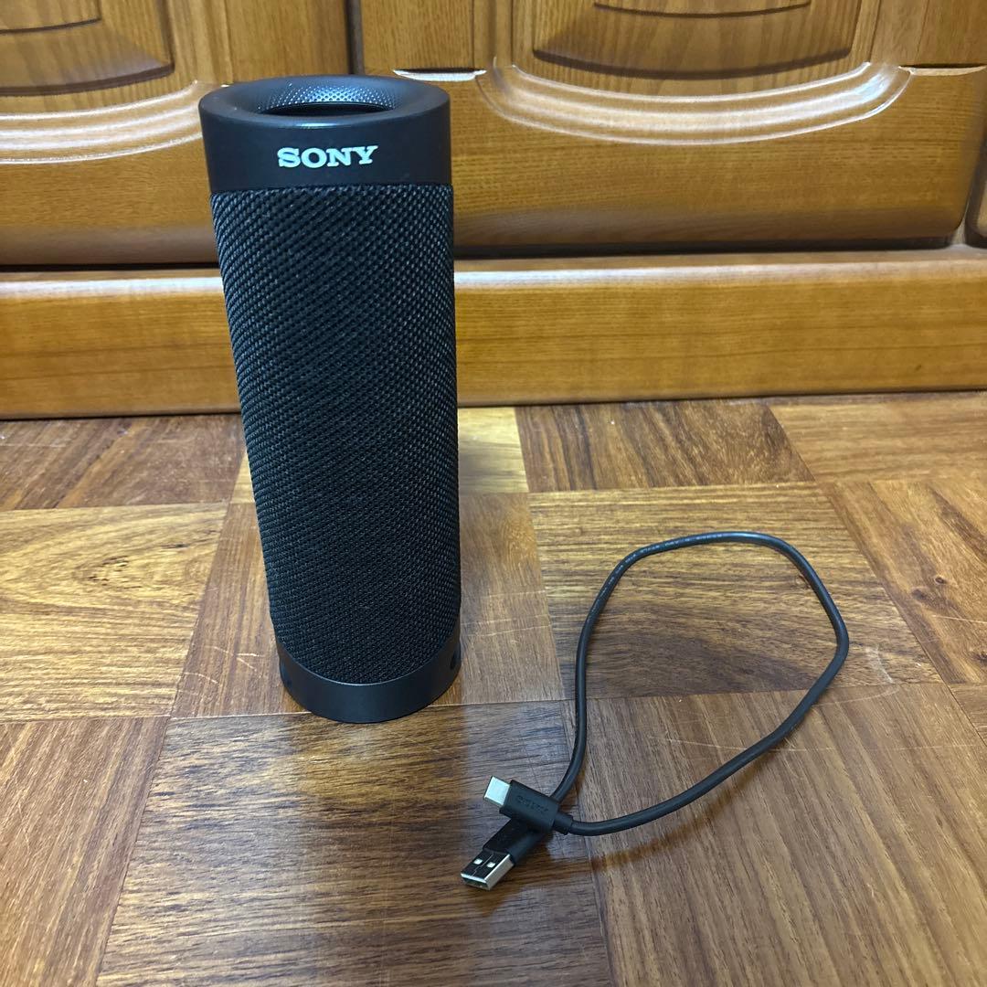 SONY ソニー SRS-XB23 ワイヤレススピーカー ブラック - メルカリ