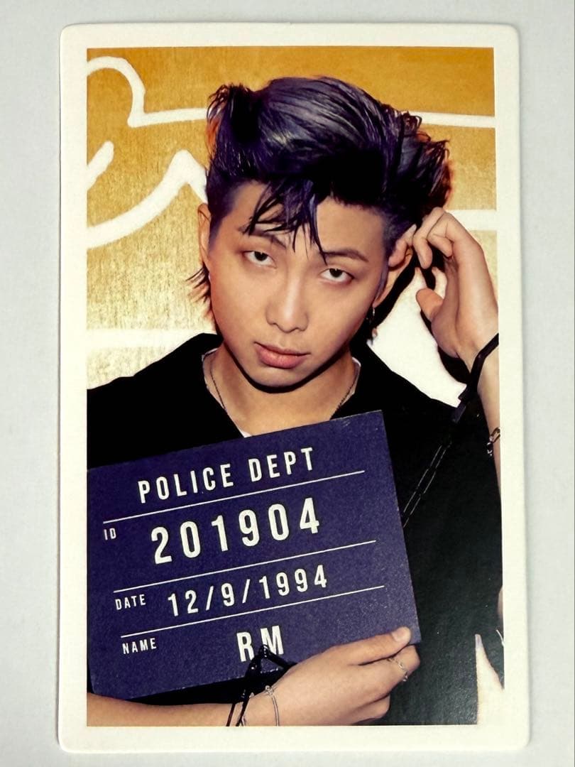 BTS】‪☆127-07☆フォトカード RM ナムジュン ナム - メルカリ‬