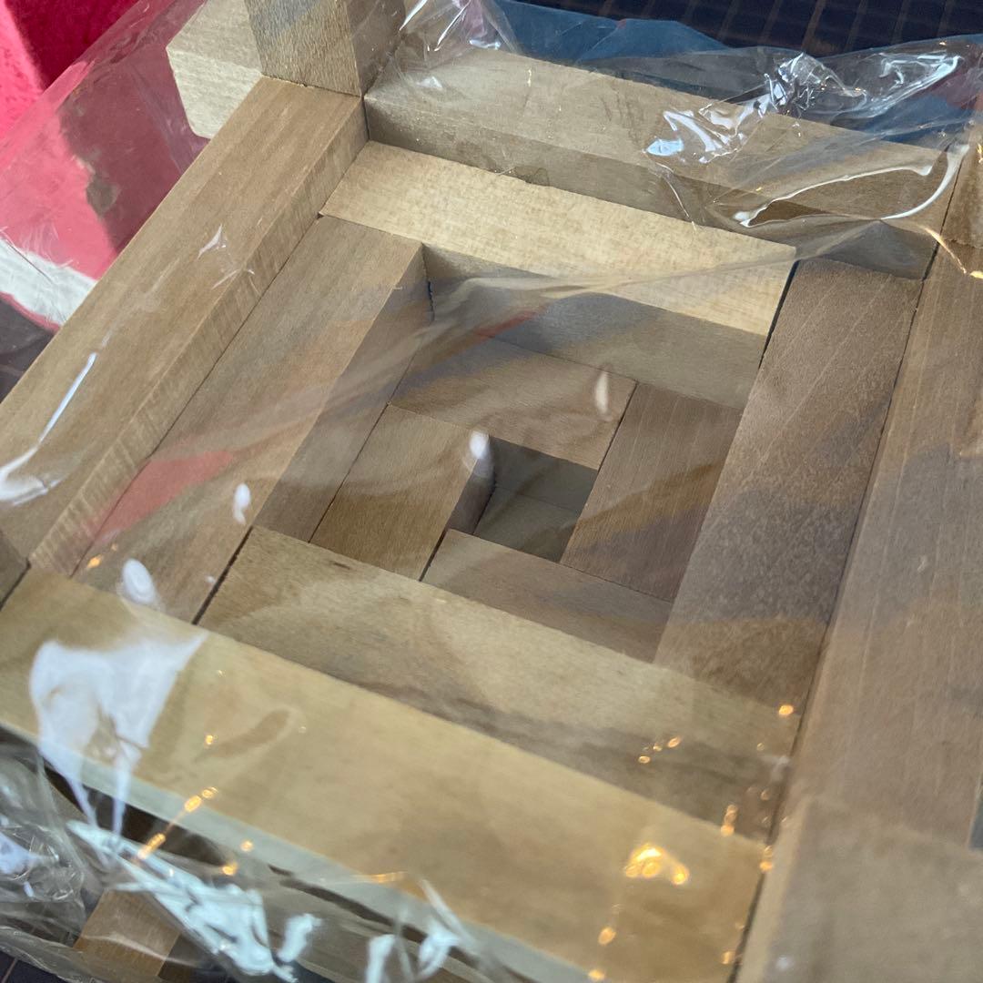 山中組木 工房 柳宗理デザイン マス型 立方体 WP26 未開封 デッド