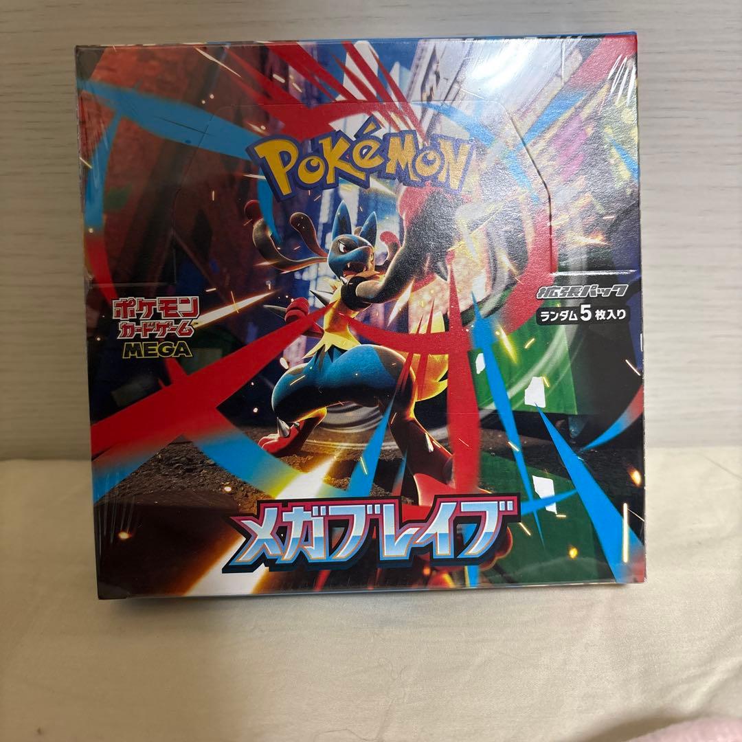 メガブレイブ1BOXシュリンク付き メガブレイブ シュリンク付き 1BOX - メルカリ
