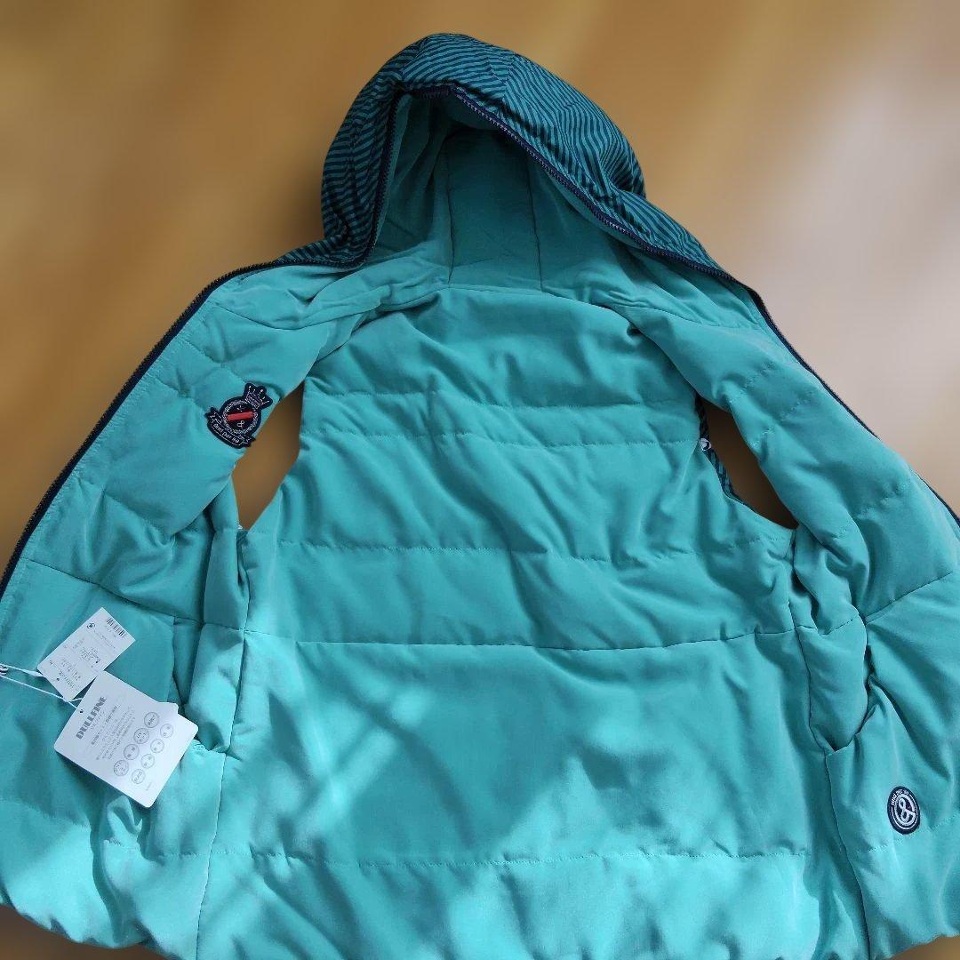 アンパスィリバーシブルフード付きダウンベスト - メルカリ