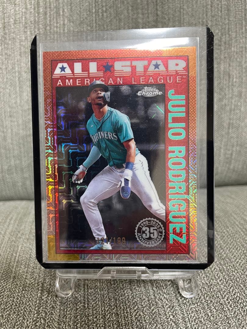2025年 TOPPS フリオ・ロドリゲス インサートプリズム 199シリ - メルカリ