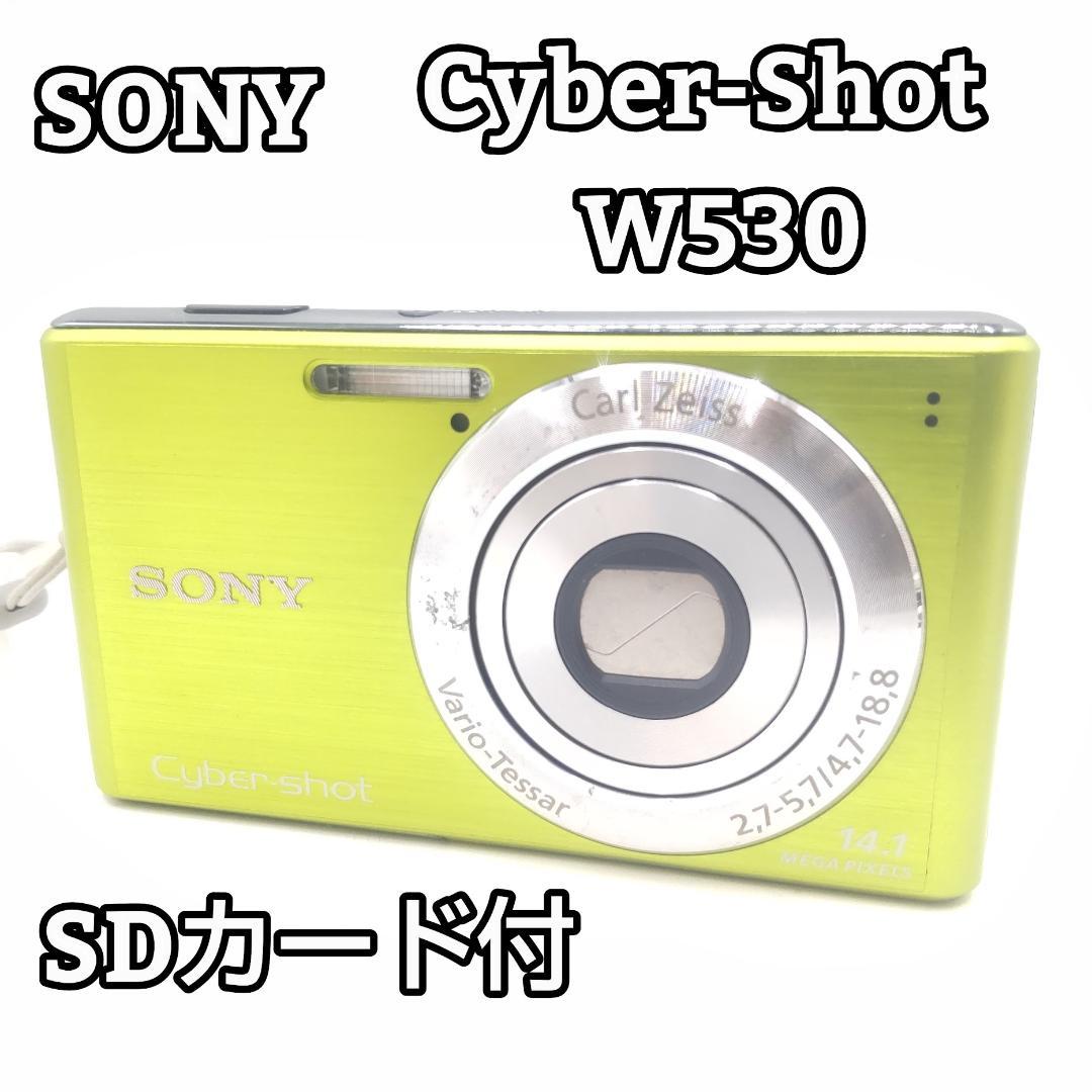 ★SDカード付★ SONY ソニー Cyber-shot DSC-W530 Amazon | SONY デジタルカメラ Cyber-Shot(サイバーショット) W530