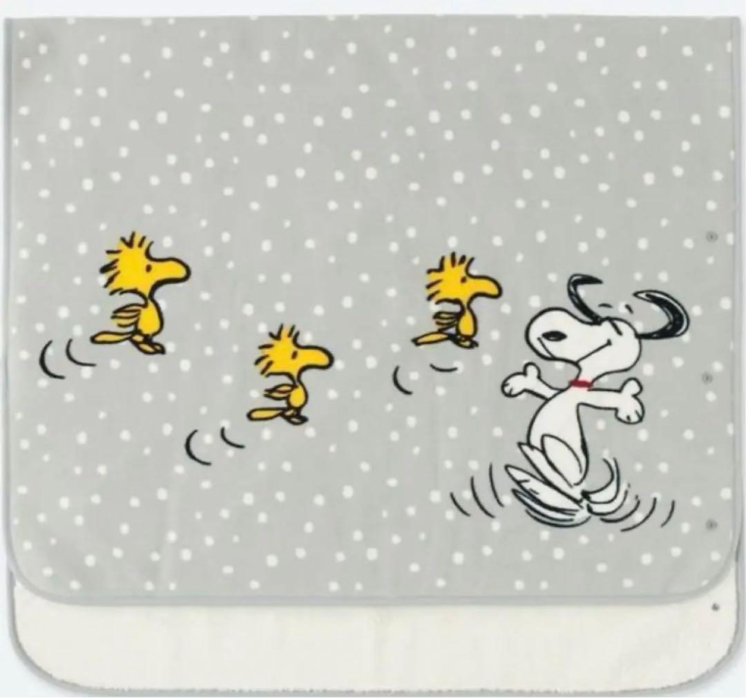 新品 ユニクロ ブランケット スヌーピー ピーナッツフリース