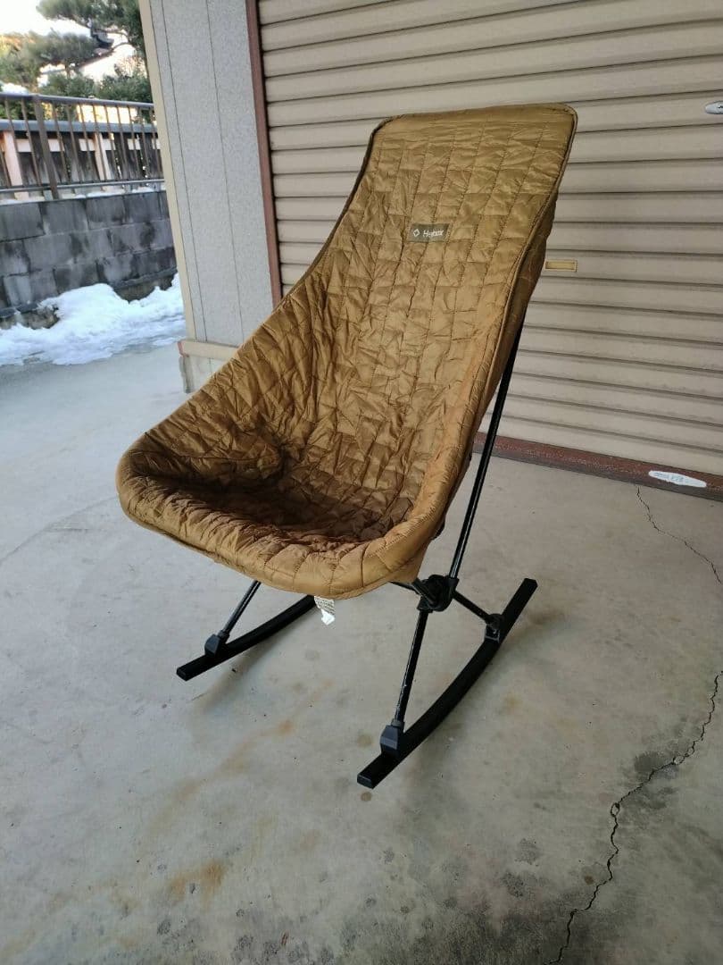 ヘリノックス サンセットチェア ロッキングフット・シートウォーマーセット スマホで購入】ヘリノックスのサンセットチェアとロッキングフットが