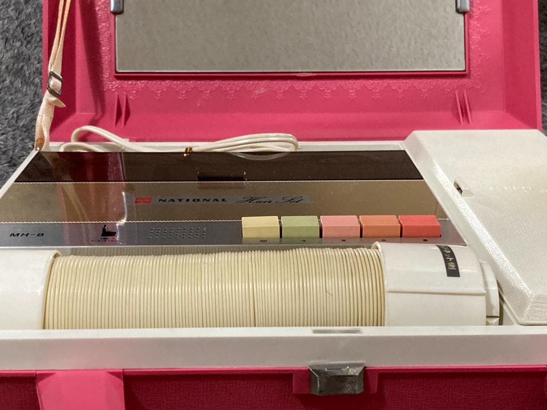 ナショナルヘアーセット MH-8 昭和レトロ ドライヤーセット 松下電器