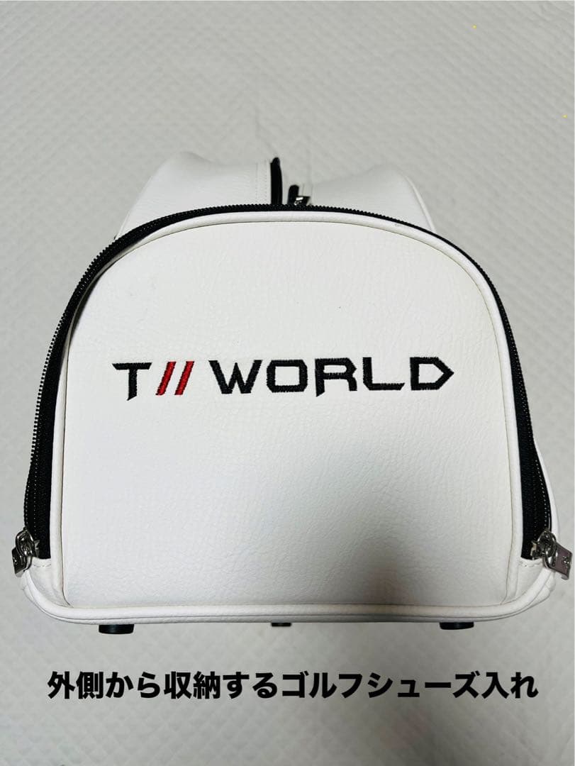 HONMA ツアーワールド ボストンバッグ ホワイト BB5220 新品・未使用