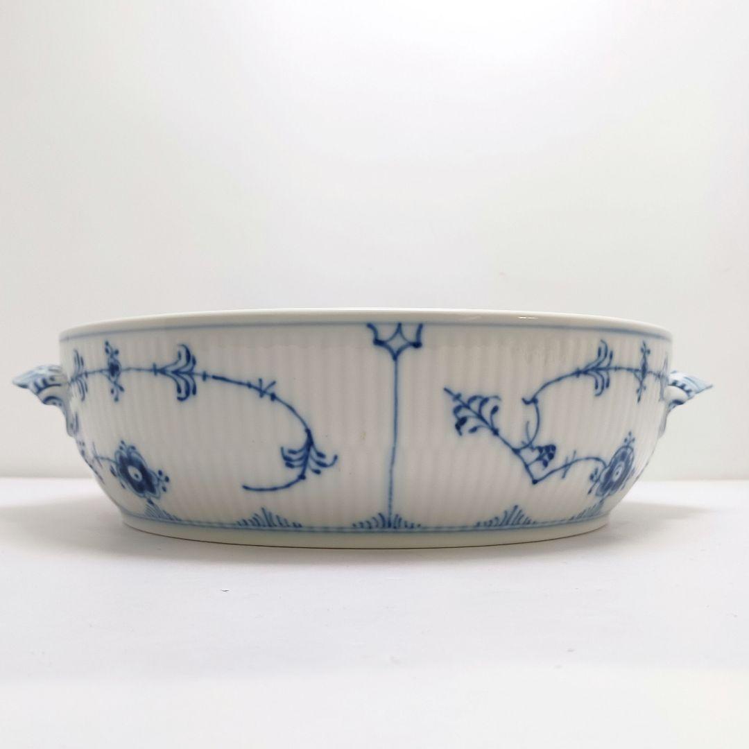 Y3223-3 ロイヤルコペンハーゲン ブルーフルーテッド スープチューリン