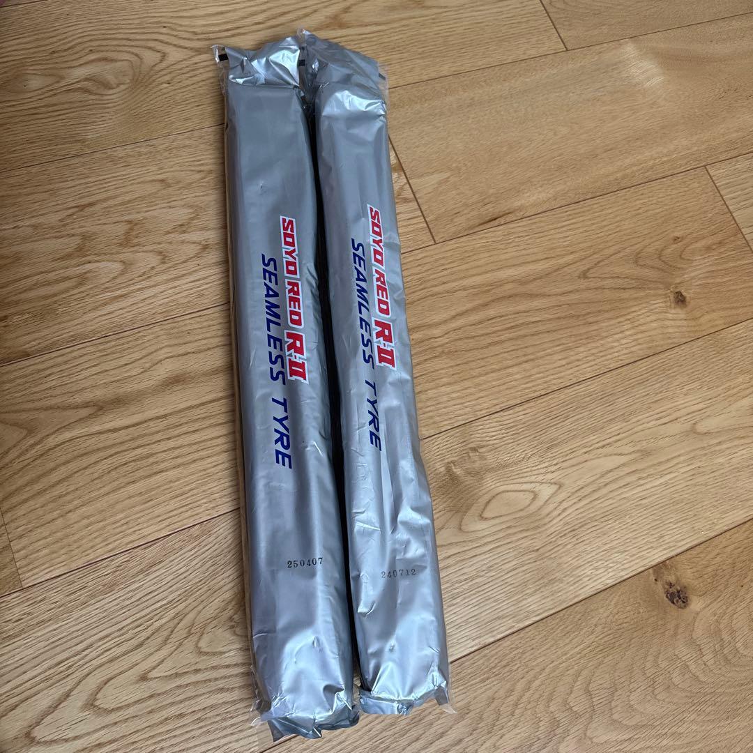 シームレスタイヤ　レッドRED SEAMLESS TYRE 2本セット MODZ® 14