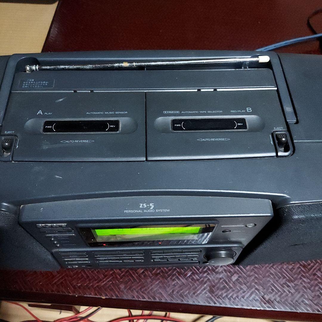ソニーCD ラジカセソナホークZS-5 - メルカリ