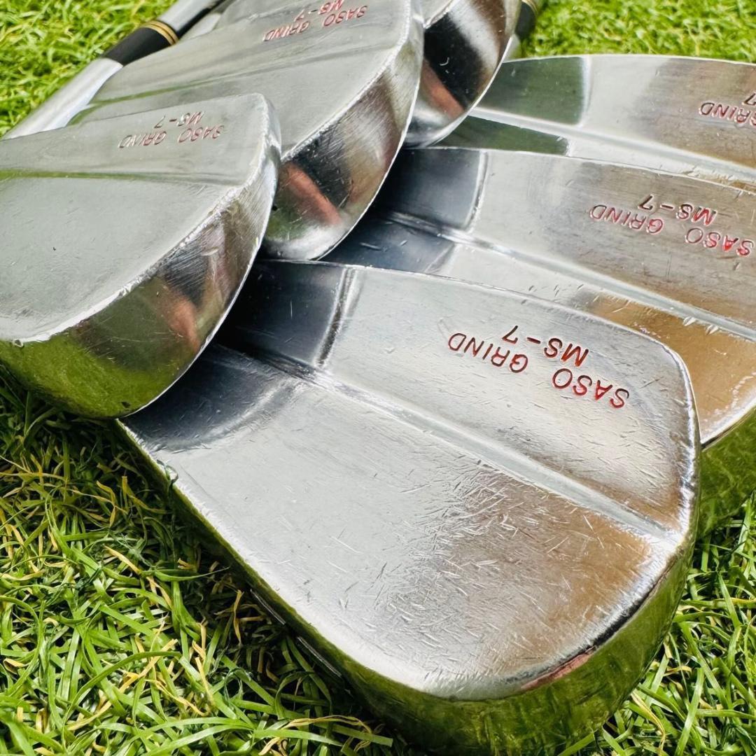 希少】SASO GRIND MS-7 メンズアイアンセット 6本 スチール S - メルカリ