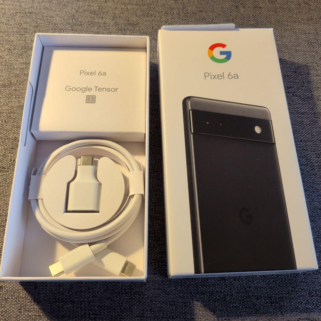 Google Pixel 6a 本体 チャコール 黒 128G 美品 - メルカリ