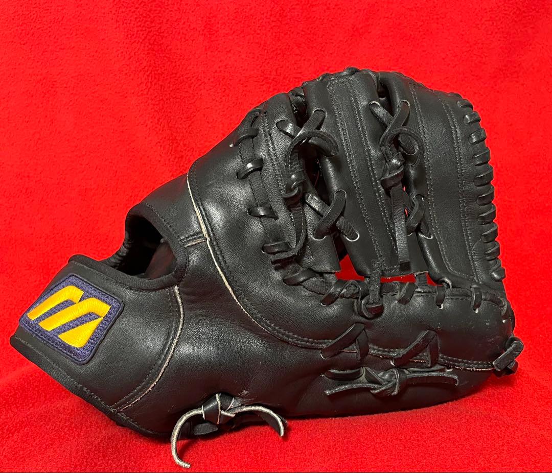 ミズノ　旧ロゴ　ビッグm　軟式ファーストミット　ワールドウィン　革柔軟　即戦力！ ミズノ ワールドウィン 限定 Mマークラベル ファーストミット 軟式