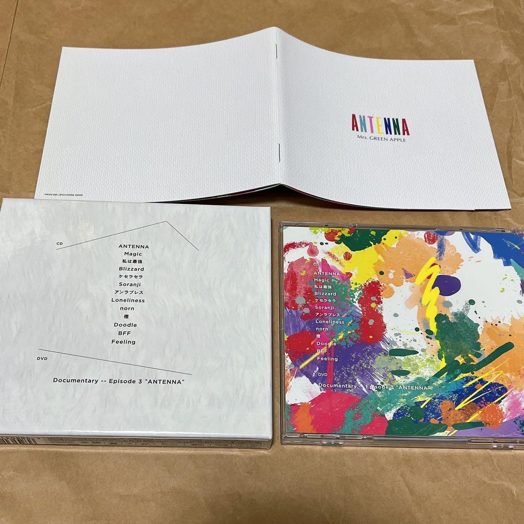 Mrs. GREEN APPLE「ANTENNA」初回限定盤(CD+DVD) - メルカリ