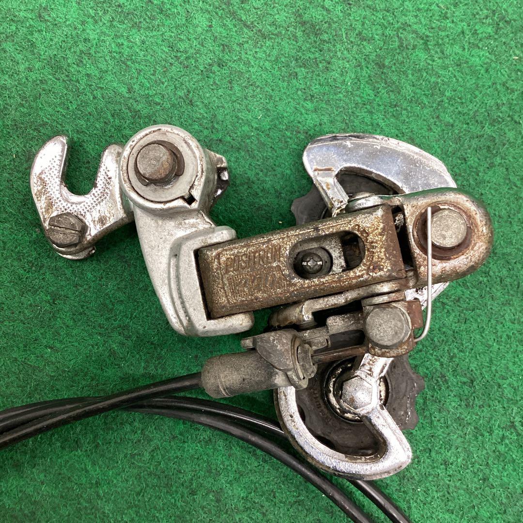 【貴重】 外装５段 シフター ディレーラー 付 リアホイール 26x1-3/8