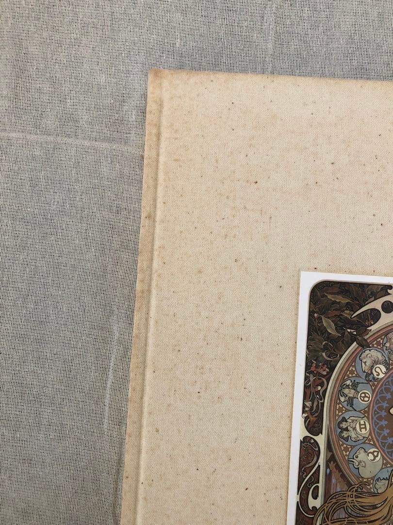 アルフォンス・ミュシャ 画集 額装版3案付 豪華大型 外装カバー付