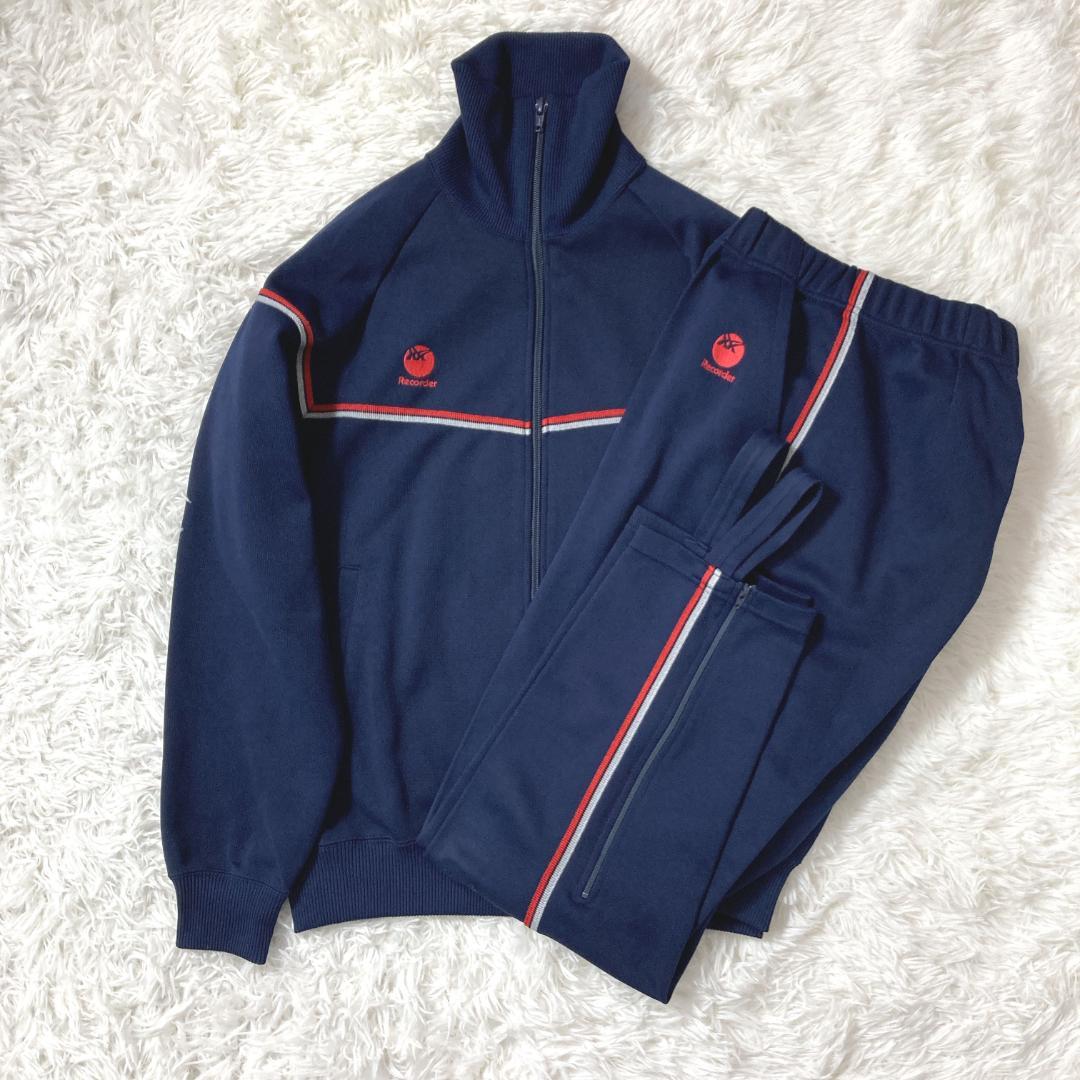 Vintage 80s古着 asics ジャージ セットアップ アシックス M - メルカリ