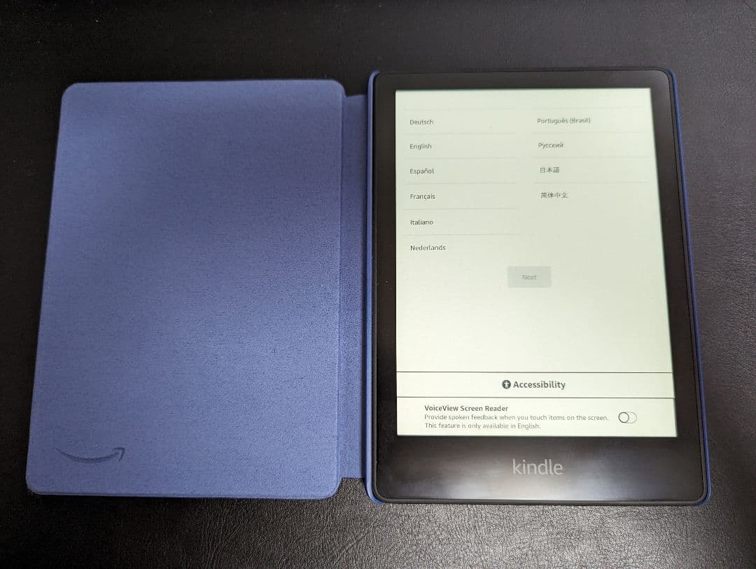 Kindle Paperwhite 第11世代 8GB 広告なし 純正カバー