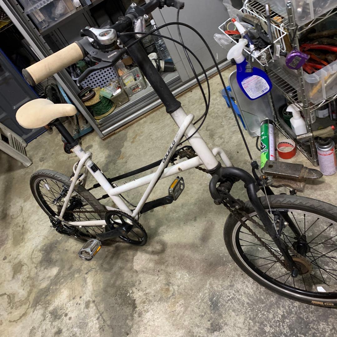 中古 前・後輪等速駆動の2WD自転車「DOUBLE Mini-Velo - メルカリ