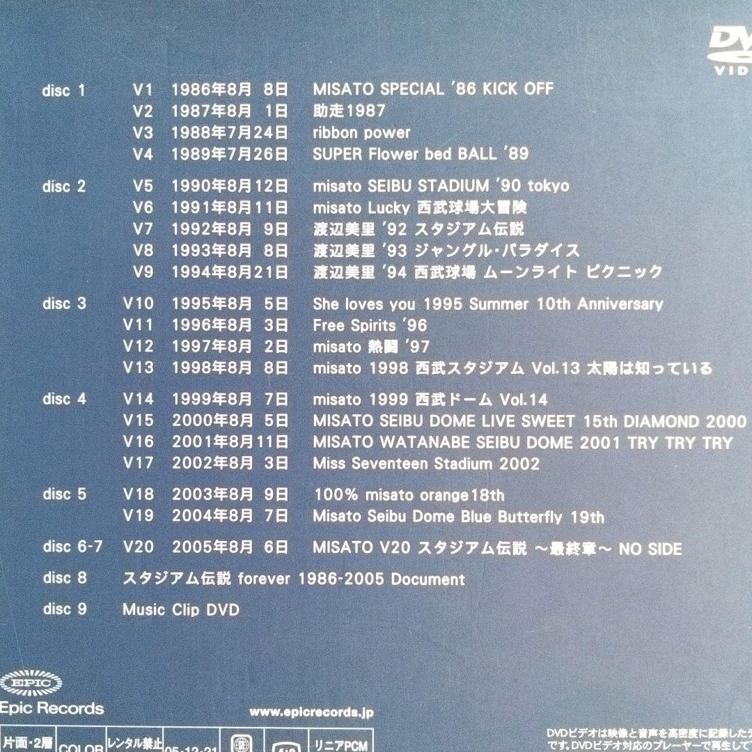 渡辺美里/スタジアム伝説 FOREVER 1986～2005 BORN FIN…