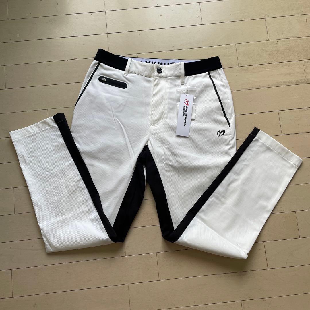 ⭐️新品未使用 パーリーゲイツ マスターバニー 切り替えパンツ サイズ:4⭐️ 新品未使用 パーリーゲイツ マスターバニーエディション メンズパンツ