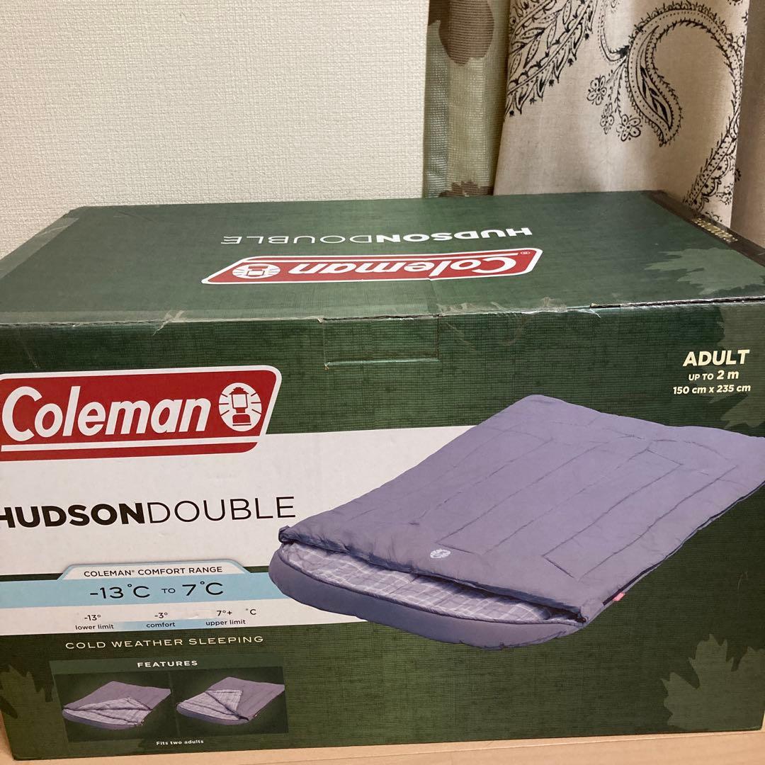 展示品　Coleman コールマン　ハドソンダブル　寝袋 楽天市場】【Coleman】コールマン ハドソンダブル 2人用寝袋 ◇-13℃〜7