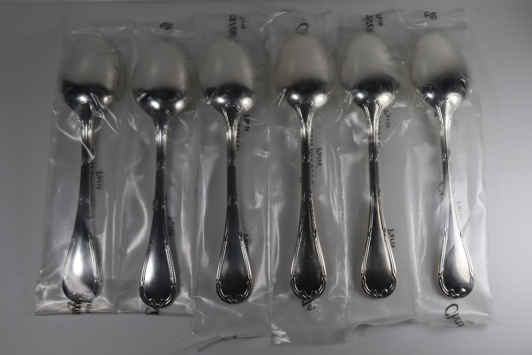 クリストフル◇リュバン◇コーヒースプーン未開封未使用品6本◇生産