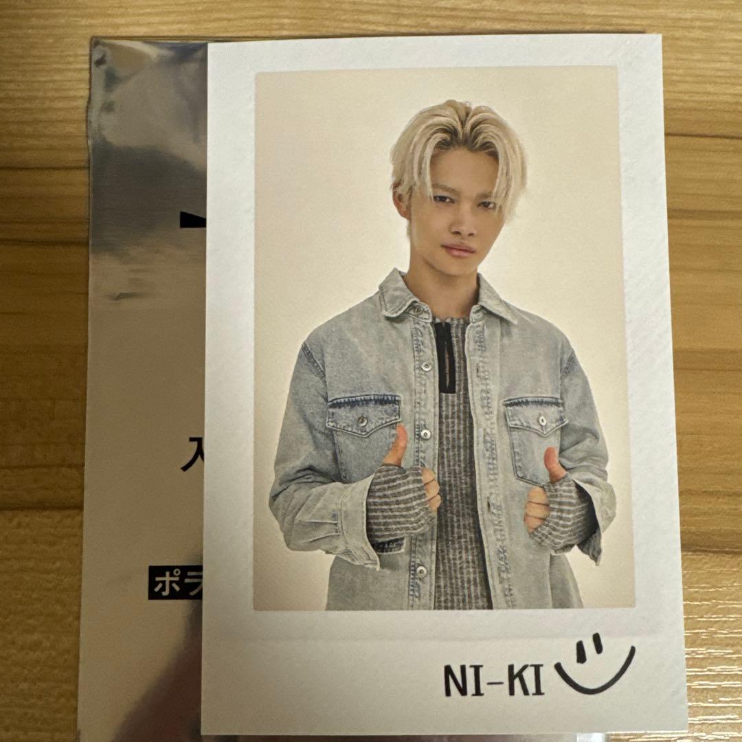 ポラロイド風ビジュアルカード ENHYPEN ニキ - メルカリ