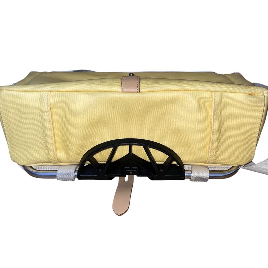 良品】BROMPTON ブロンプトン フロントバッグ イエロー 自転車用バッグ