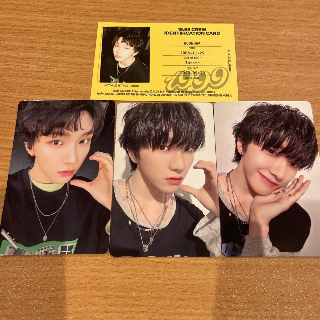 BOYNEXTDOOR ウナク 19.99 トレカ - メルカリ