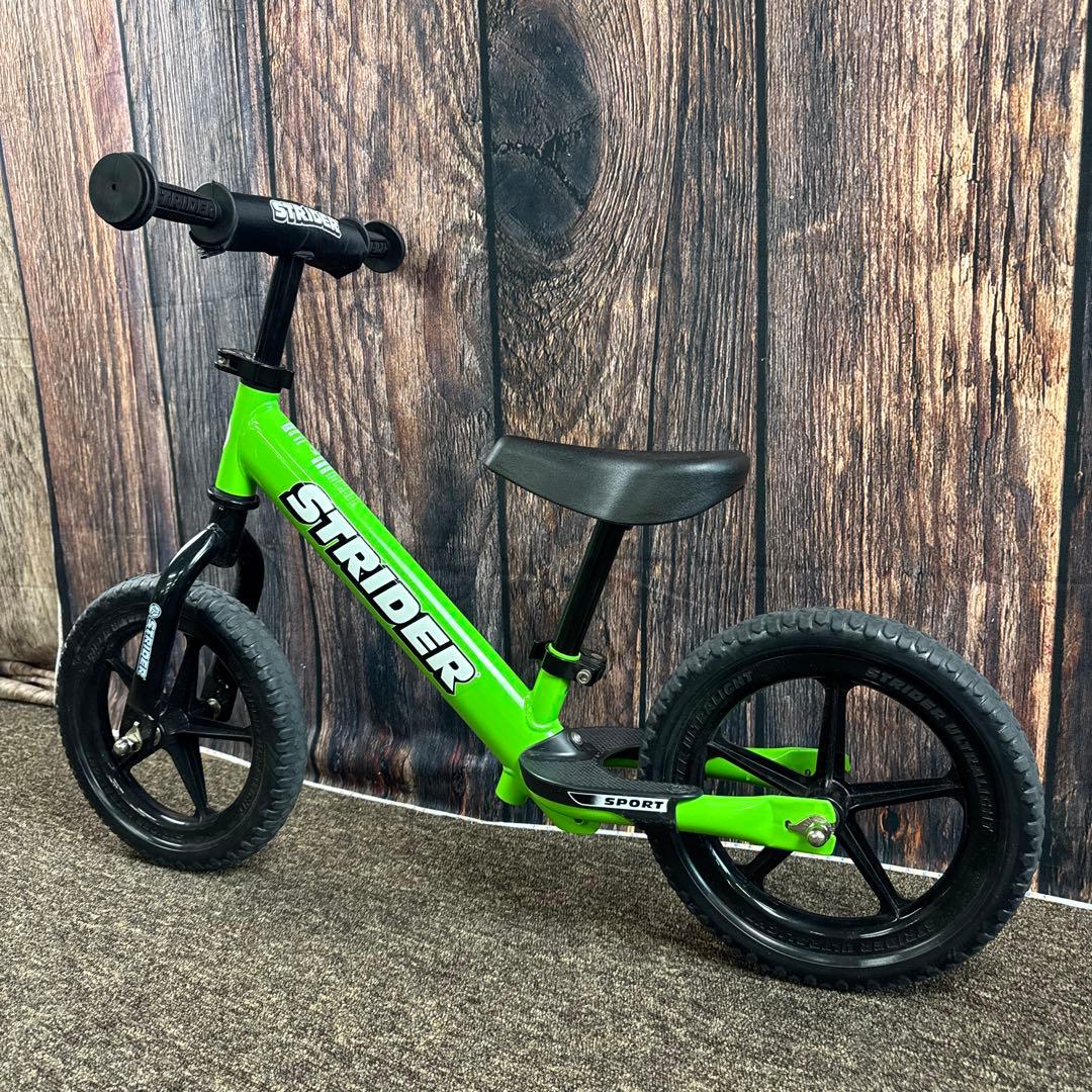 STRIDER 12インチ バランスバイク グリーン 12型 ランニングバイク ストライダー Sports Model ストライダー12