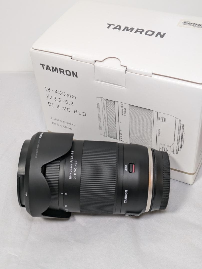 タムロン18-400mm Canon EFマウント タムロン18-400mm Canon EFマウント 18-400mm F/3.5-6.3 Di II VC HLD