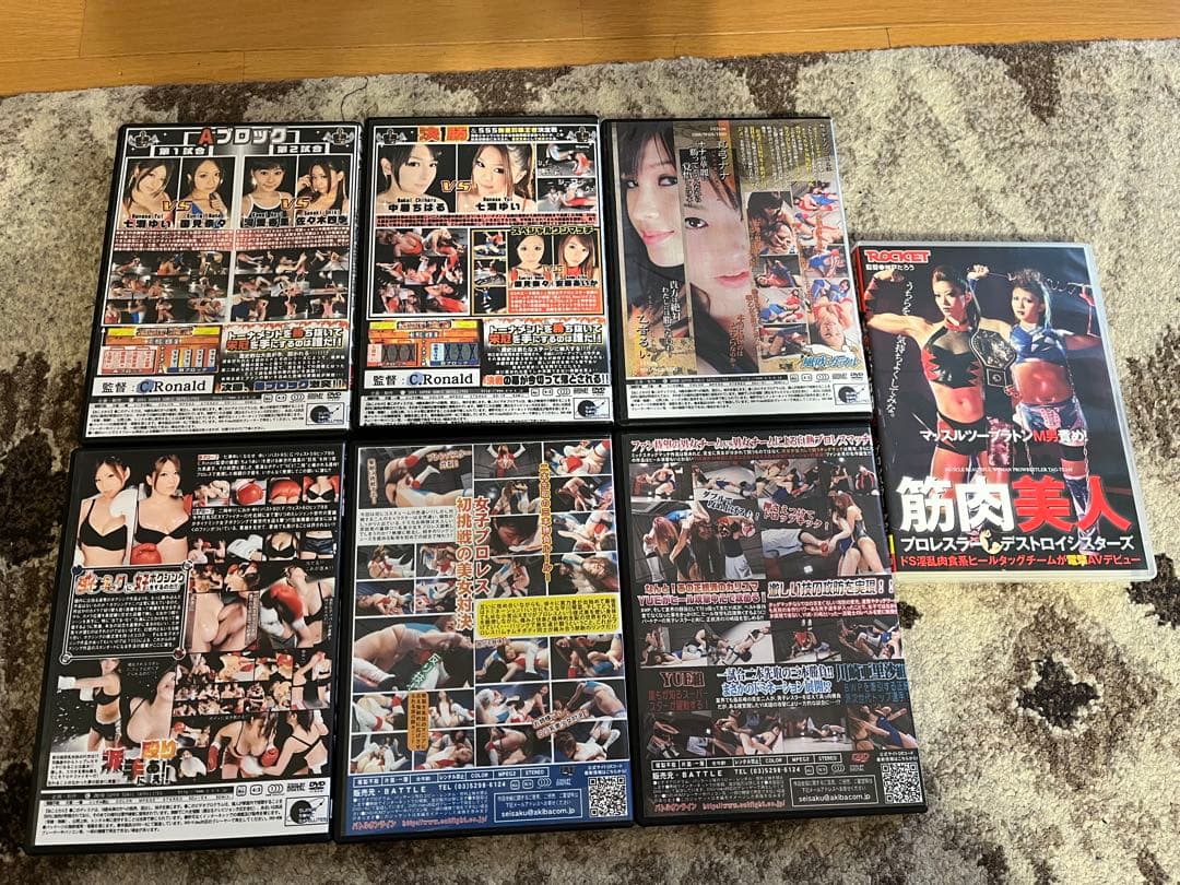 女子プロレス キャットファイト 7枚