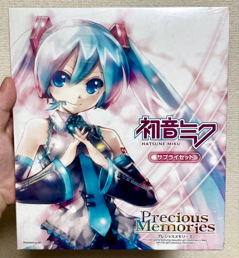 新品未開封 初音ミク プレシャスメモリーズ サプライセット - メルカリ