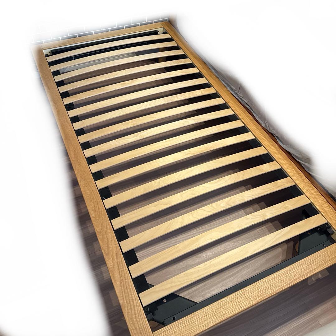 無印良品　ベッドフレーム 無印良品 木製ベッドフレーム レビュー】組立てから使用感まで写真付き