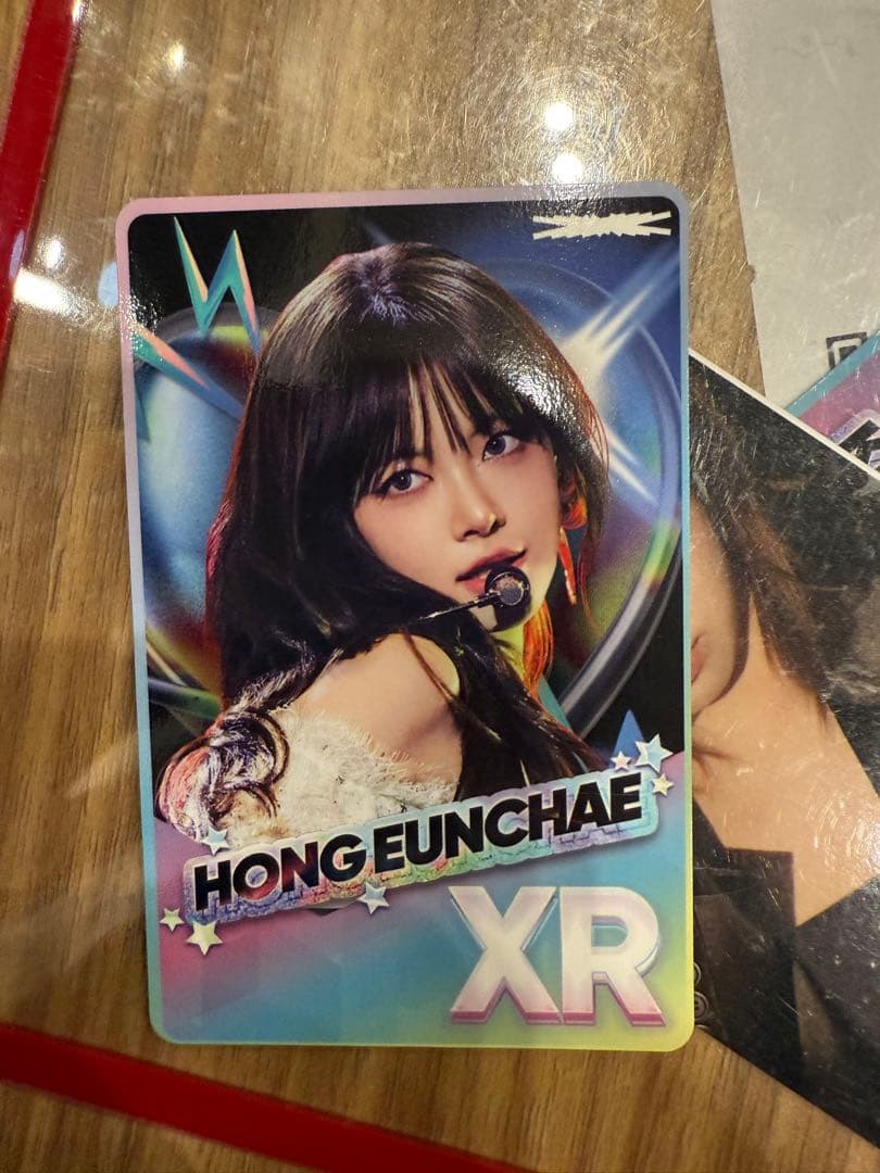 LE SSERAFIM ウンチェ トレカ RHYTHM HIVE - メルカリ