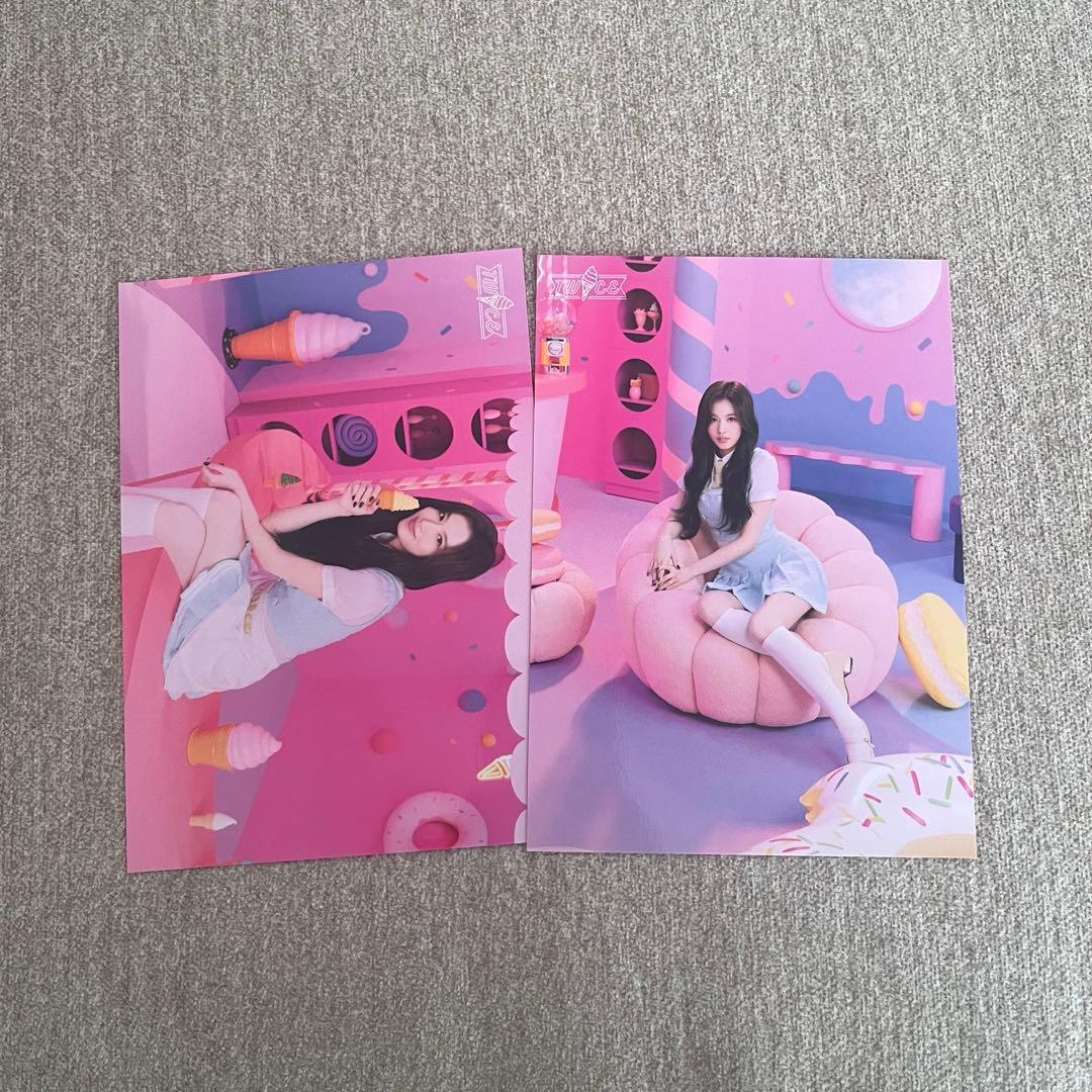 2枚セット】 TWICE popup ポップアップ サナ ラントレ - メルカリ