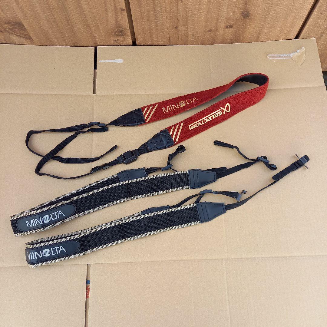 ミノルタ MINOLTA カメラストラップ 3本 - メルカリ